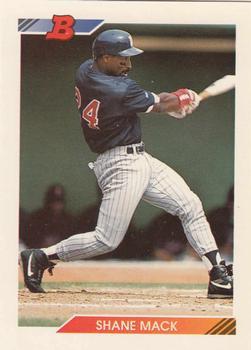 #592 Shane Mack - Minnesota Twins - 1992 Bowman Baseball