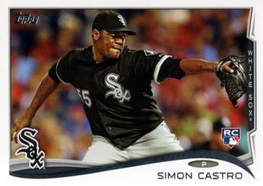 #592 Simon Castro - Chicago White Sox - 2014 Topps Baseball