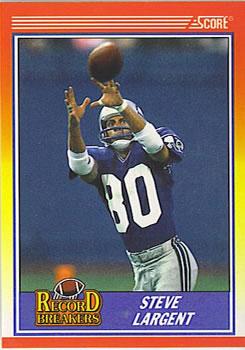 #592 Steve Largent - Seattle Seahawks - 1990 Score Football