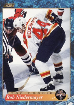 #592 Rob Niedermayer - Florida Panthers - 1993-94 Score Canadian Hockey