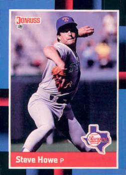 #593 Steve Howe - Texas Rangers - 1988 Donruss Baseball