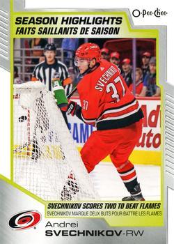 #593 Andrei Svechnikov - Carolina Hurricanes - 2020-21 O-Pee-Chee Hockey