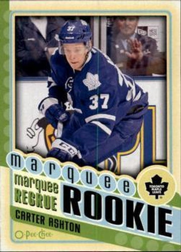 #593 Carter Ashton - Toronto Maple Leafs - 2012-13 O-Pee-Chee Hockey