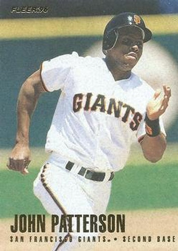 #593 John Patterson - San Francisco Giants - 1996 Fleer Baseball