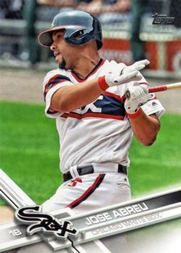 #593a Jose Abreu - Chicago White Sox - 2017 Topps Baseball