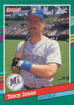 #594 Tracy Jones - Seattle Mariners - 1991 Donruss Baseball