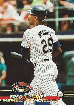 #594 Fred McGriff - San Diego Padres - 1993 Stadium Club Baseball