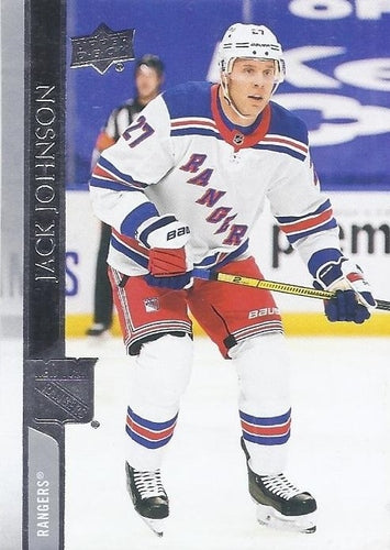 #594 Jack Johnson - New York Rangers - 2020-21 Upper Deck Hockey