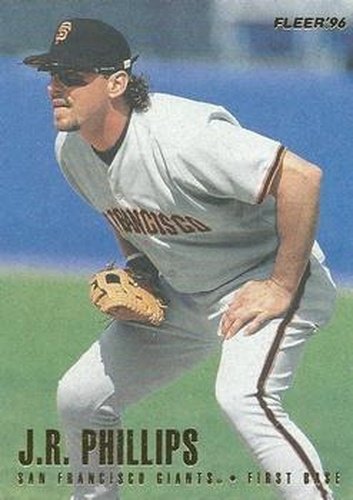 #594 J.R. Phillips - San Francisco Giants - 1996 Fleer Baseball