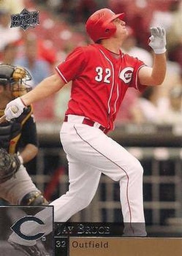 #594 Jay Bruce - Cincinnati Reds - 2009 Upper Deck Baseball