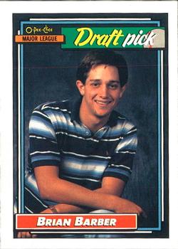 #594 Brian Barber - St. Louis Cardinals - 1992 O-Pee-Chee Baseball