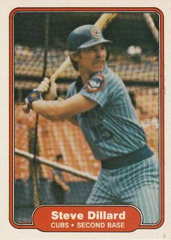 #594 Steve Dillard - Chicago Cubs - 1982 Fleer Baseball