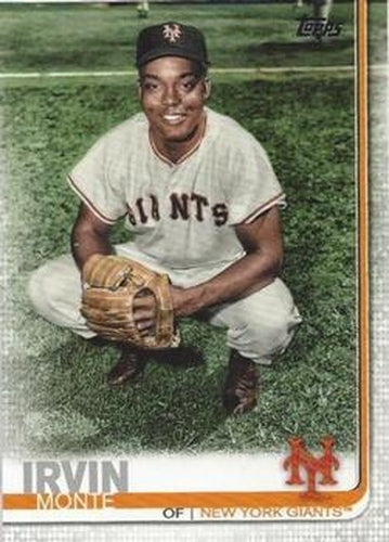 #594b Monte Irvin - New York Giants - 2019 Topps Baseball