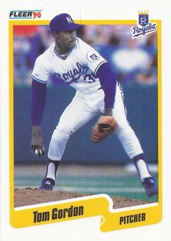 #108 Tom Gordon - Kansas City Royals - 1990 Fleer Canadian Baseball