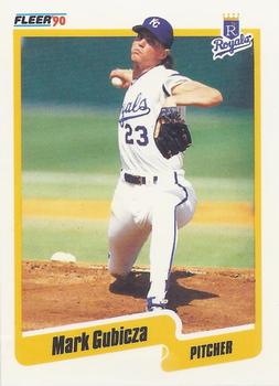 #109 Mark Gubicza - Kansas City Royals - 1990 Fleer Canadian Baseball