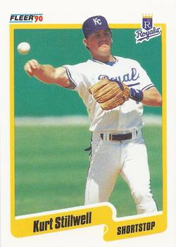 #118 Kurt Stillwell - Kansas City Royals - 1990 Fleer Canadian Baseball