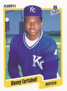 #120 Danny Tartabull - Kansas City Royals - 1990 Fleer Canadian Baseball