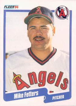 #131 Mike Fetters - California Angels - 1990 Fleer Canadian Baseball