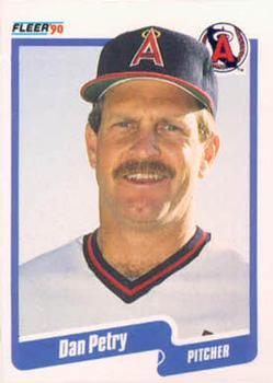 #142 Dan Petry - California Angels - 1990 Fleer Canadian Baseball