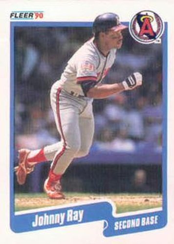 #143 Johnny Ray - California Angels - 1990 Fleer Canadian Baseball