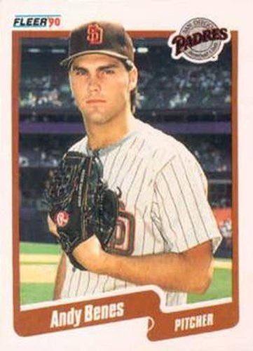 #151 Andy Benes - San Diego Padres - 1990 Fleer Canadian Baseball