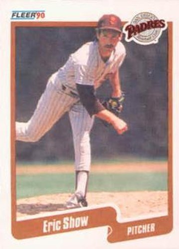 #169 Eric Show - San Diego Padres - 1990 Fleer Canadian Baseball