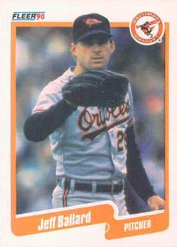 #173 Jeff Ballard - Baltimore Orioles - 1990 Fleer Canadian Baseball