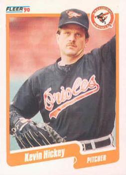#178 Kevin Hickey - Baltimore Orioles - 1990 Fleer Canadian Baseball