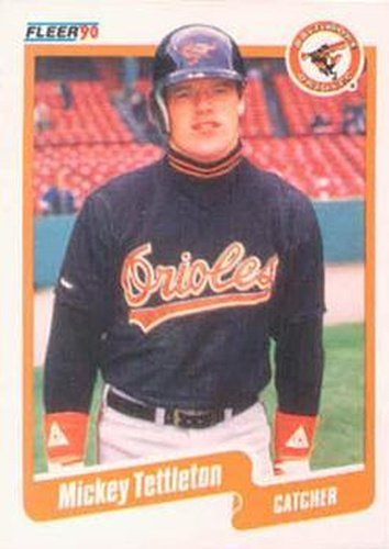 #190 Mickey Tettleton - Baltimore Orioles - 1990 Fleer Canadian Baseball