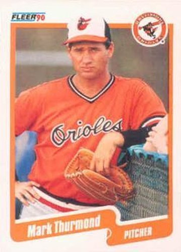 #191 Mark Thurmond - Baltimore Orioles - 1990 Fleer Canadian Baseball