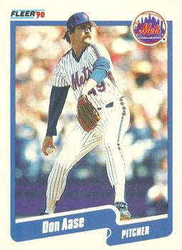 #196 Don Aase - New York Mets - 1990 Fleer Canadian Baseball
