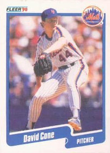 #200 David Cone - New York Mets - 1990 Fleer Canadian Baseball