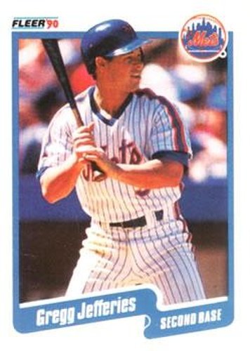 #207 Gregg Jefferies - New York Mets - 1990 Fleer Canadian Baseball