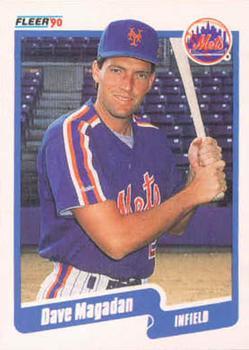 #210 Dave Magadan - New York Mets - 1990 Fleer Canadian Baseball