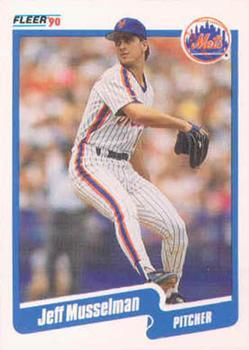 #212 Jeff Musselman - New York Mets - 1990 Fleer Canadian Baseball