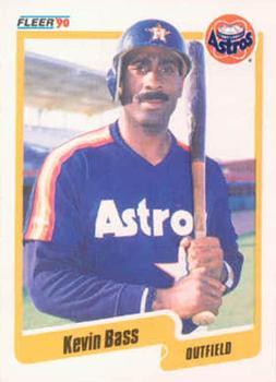 #223 Kevin Bass - Houston Astros - 1990 Fleer Canadian Baseball