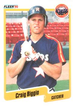 #224 Craig Biggio - Houston Astros - 1990 Fleer Canadian Baseball