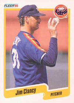 #226 Jim Clancy - Houston Astros - 1990 Fleer Canadian Baseball