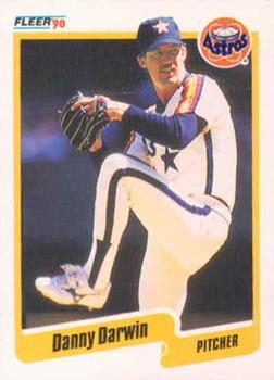 #227 Danny Darwin - Houston Astros - 1990 Fleer Canadian Baseball
