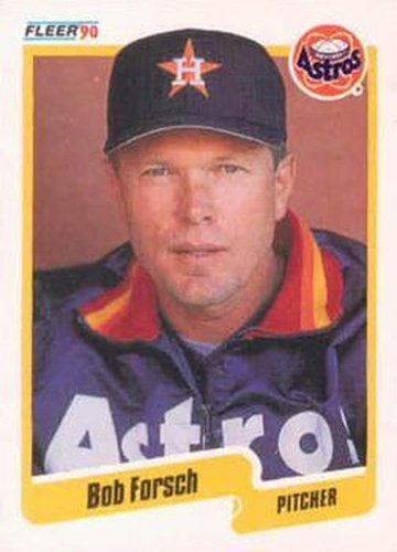 #231 Bob Forsch - Houston Astros - 1990 Fleer Canadian Baseball