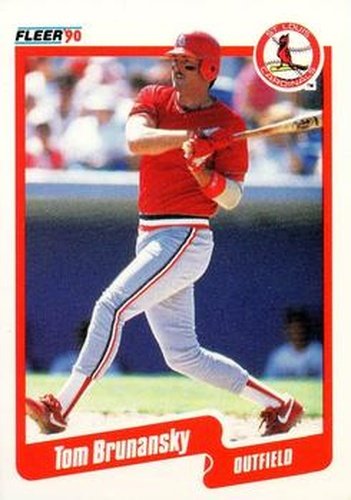 #242 Tom Brunansky - St. Louis Cardinals - 1990 Fleer Canadian Baseball