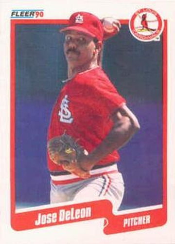 #248 Jose DeLeon - St. Louis Cardinals - 1990 Fleer Canadian Baseball