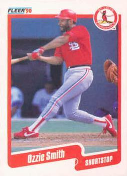 #260 Ozzie Smith - St. Louis Cardinals - 1990 Fleer Canadian Baseball