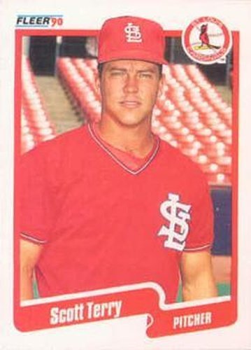 #261 Scott Terry - St. Louis Cardinals - 1990 Fleer Canadian Baseball
