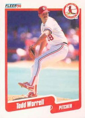 #264 Todd Worrell - St. Louis Cardinals - 1990 Fleer Canadian Baseball