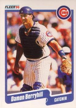 #26 Damon Berryhill - Chicago Cubs - 1990 Fleer Canadian Baseball