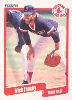 #273 Nick Esasky - Boston Red Sox - 1990 Fleer Canadian Baseball