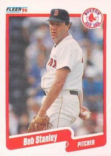 #289 Bob Stanley - Boston Red Sox - 1990 Fleer Canadian Baseball