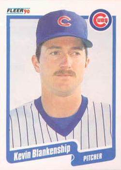#28 Kevin Blankenship - Chicago Cubs - 1990 Fleer Canadian Baseball