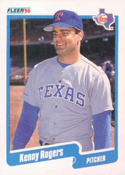 #311 Kenny Rogers - Texas Rangers - 1990 Fleer Canadian Baseball